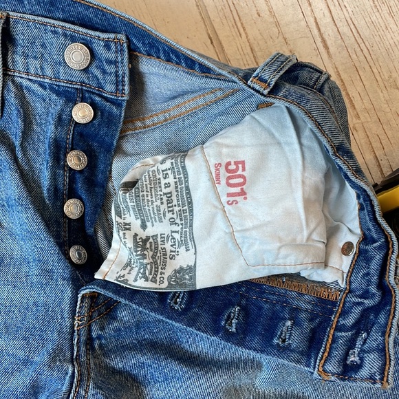 Levis 501s Levi’s 501 skinny button fly jeans - Picture 6 of 10